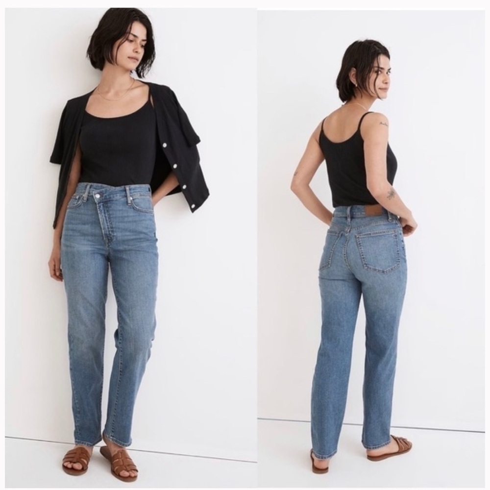 Madewell New Perfect Vintage Straight Jean: Crossover Edition